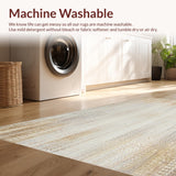 Hues Vintage Distressed Area in Beige Sand(Beige)