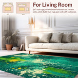 Luxurious Textured Modern Design(Green)