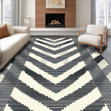 Chic Chevron Monochrome Aesthetic(Black)
