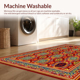 Eclectic Color Splash Tapestry Look(Red)