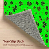 Cheerful Spring Themed Coir Mat(Green)
