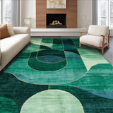 Eco Friendly Gradient Abstract Motif(Green)