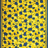 Vibrant Petal Patterned Visual(Yellow)