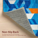 Elegant Trellis Blue Hues(Blue)