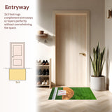 Contemporary Circular Sporty Composition(Green)