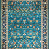 Eclectic Vintage Abstract Palette(Blue)