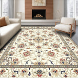 Beige Textured Floral(Beige)