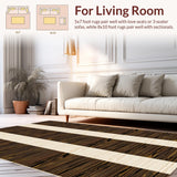 Ultra Soft Area Rug, Non Slip, Stain Resistant, Washable Area Rugs for Living Room, Bedroom, Vibrant Playful Animal Design(Beige)