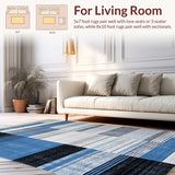 Chic Dynamic Wave Motif(Blue)