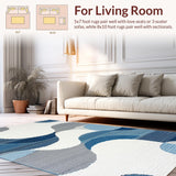 Elegant High Low Texture Blend(Blue)