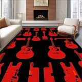 Eclectic Abstract Musical Design Elements(Red)