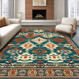 Geometric Ethnic Circle Aesthetic(Red)