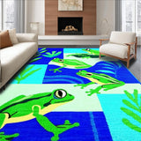 Adorable Frog Illustration Design(Blue)
