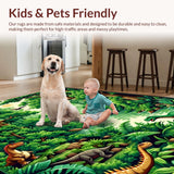 Colorful Forest Adventure Illustration(Green)