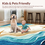 Contemporary Abstract Seaside Design(Beige)