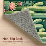 Elegant Pastel Leaf Motif(Green)