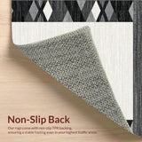 Contemporary Stylish Ogee Visual Appeal(Gray)