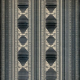 Luxurious Striped Ethnic Design(Black)