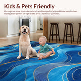 Eclectic Bright Geometric Blocks(Blue)