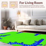 Bright Cheerful Wildlife Illustration(Green)