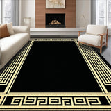 Luxurious Black and Gold Design(Black)