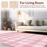 Fresh Minimalist Checkerboard Motif(Pink)