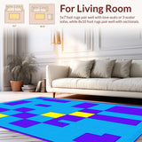 Cheerful Multicolor Learning Surface(Blue)