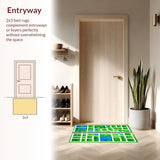 Engaging Brightly Colored Adventure Scene(Green)