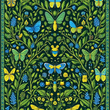 Artful Butterfly Botanical Arrangement(Green)