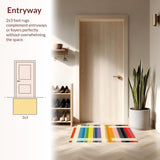 Stylish Natural Earth Tone Geometry(Red)