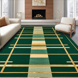 Elegant Gray and Gold Harmony(Green)