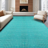 Dynamic Monochrome Striped Aesthetics(Blue)