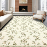 Cozy Hand Hooked Country Motif(Beige)