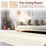 Contemporary High Low Geometric Aesthetic(Beige)