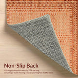 Ultra Soft Area Rug, Non Slip, Stain Resistant, Washable Area Rugs for Living Room, Bedroom, Terracotta Cozy Shag Elegance(Beige)