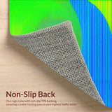 Distinctive Psychedelic Color Play(Blue)