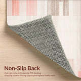 Beige Accent Area Pink Echoes Contemporary Style(Beige)