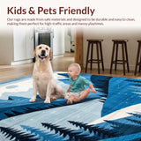 Dreamy Light Blue Rustic Appeal(Blue)