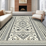 Elegant Earth Toned Diamond Design(Black)