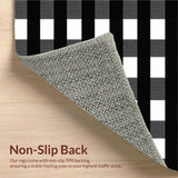 Cozy Earthy Plaid Motif(Black)