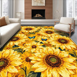 Vintage Sunflower Floral Artistry(Yellow)