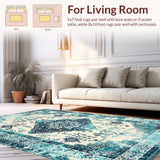 Rustic Cream and Blue Harmony(Blue)