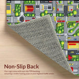 Whimsical Urban Journey Mat(Gray)