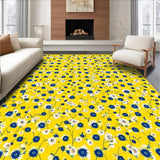 Cheerful Sunflower Shaggy Accent(Yellow)