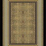 Ultra Soft Area Rug, Non Slip, Stain Resistant, Washable Area Rugs for Living Room, Bedroom, Neutral Toned Leopard Pattern(Beige)