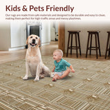 Chic Rustic Lattice Design Style(Beige)