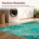 Lush Earthy Tones with Medallions(Blue)