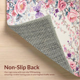 Charming Pink Garden Motif(Ivory)