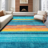 Joyful Multicolored Diamond Layout(Blue)