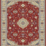 Luxurious Ogee Floral Accents(Red)